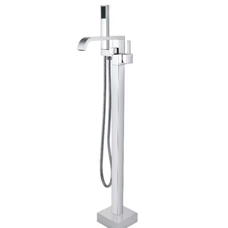 Customized Clawfoot Freestanding Bathtub Accessories Brass Chrome Faucet 6 Inch