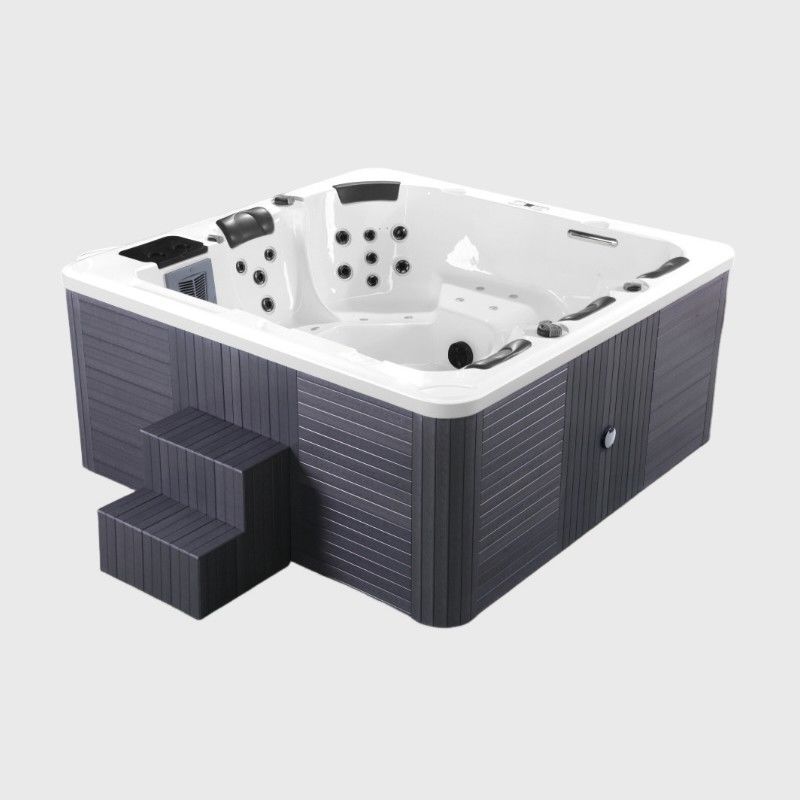 Hydro Jakossi Whirlpool Jacuzzi Spa Tub Bubble Corner For Garden 2 Person