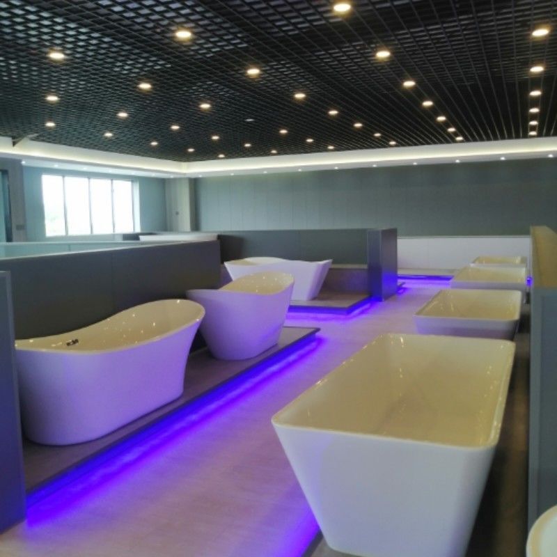 Sustainable Acrylic Custom Freestanding Bathtub 1700mm Rectangular