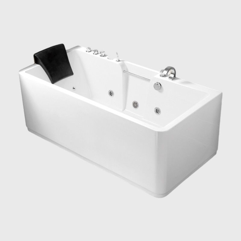 Whirlpool Hot Jacuzzi Bathtubs Acrylic 2 Person Outdoor Automatic Massage With 18 Jets