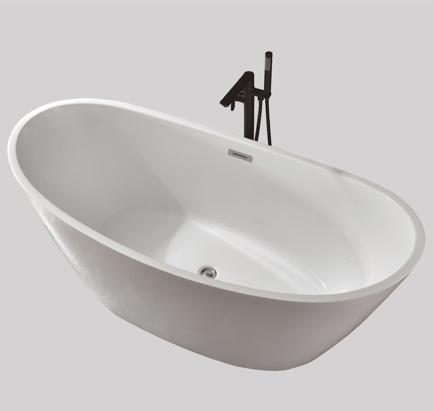Independent Hot Water Bathtub with Drainer House Bathtub for Hotel Use Wholesale Available