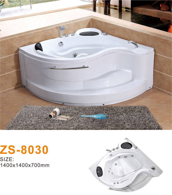 Customizable Acrylic Freestanding Jacuzzi Tub For Project Allowing Tailored Jet Configurations And Finishes