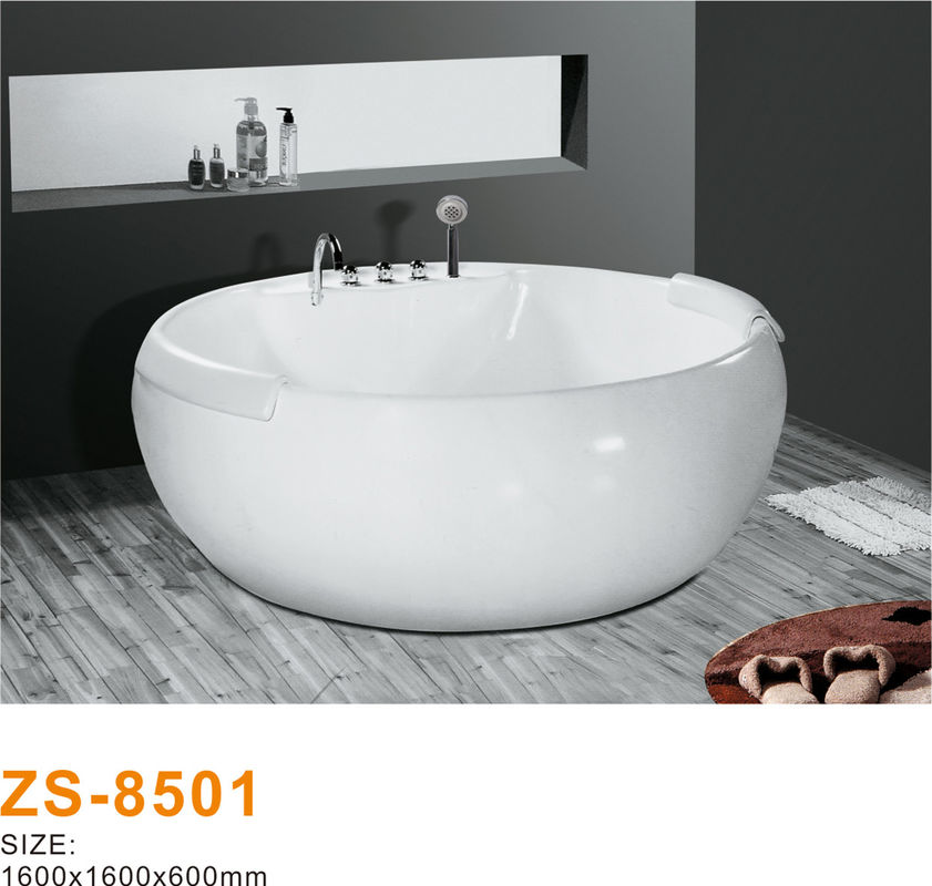 Residential Commercial Acrylic Freestanding Jetted Tub with Custom Color