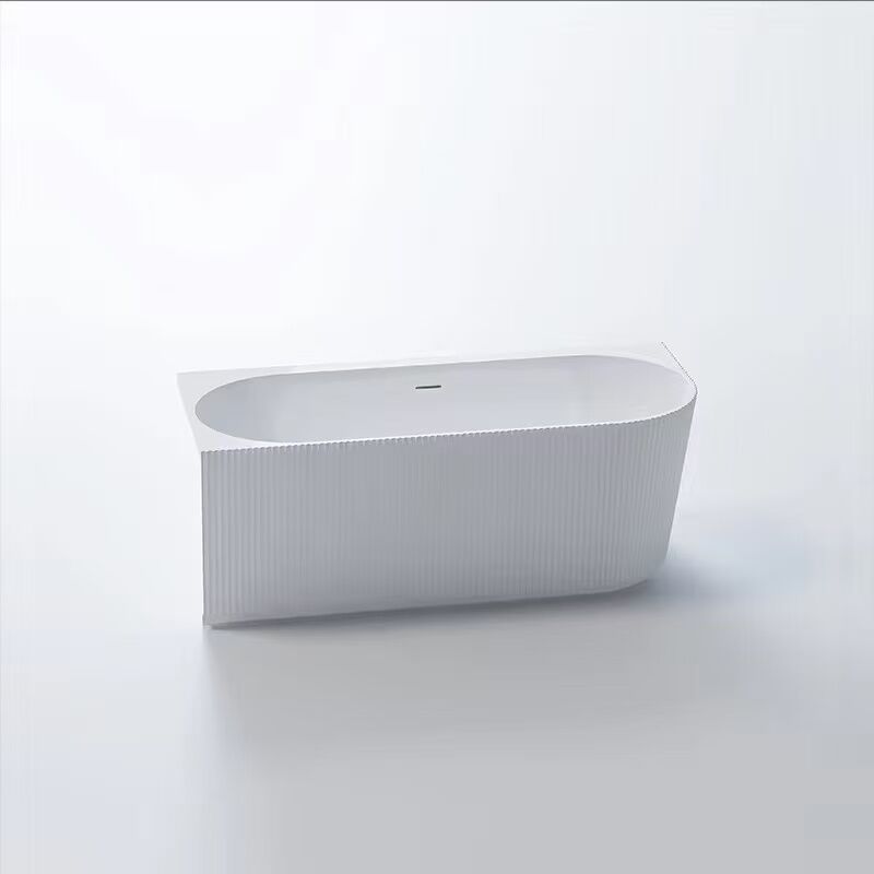 1500x750x720mm Acrylic Free Standing Bathtub with Seamless Bonding and Excellent Heat Retention