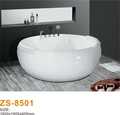 Residential Commercial Acrylic Freestanding Jetted Tub with Custom Color