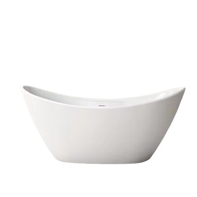 Une baignoire en acrylique de 1700 mm de longueur avec liaison sans soudure et une garantie de 5 ans pour une utilisation en intérieur et en extérieur