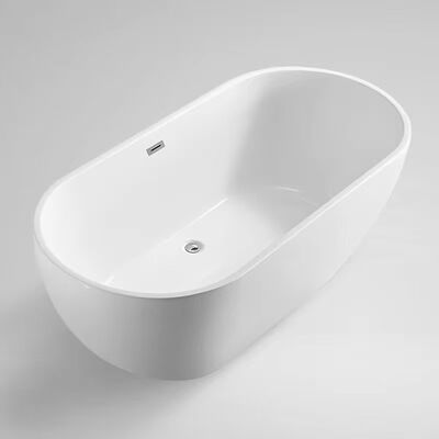 Modern Seamless Bonding Acrylic Free Standing Bathtub with Whirlpool Massage 1700x750x720mm cho nhà và khách sạn