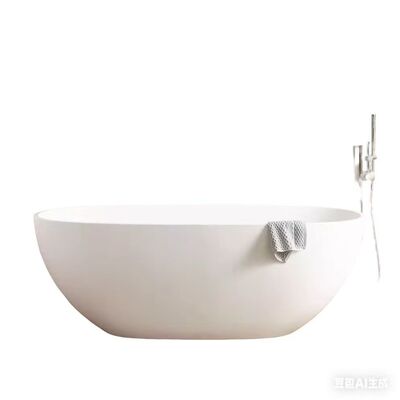 1700x750x720mm Acryl-Badewanne freistehend mit nahtloser Verbindung und 5-Jahres-Garantie