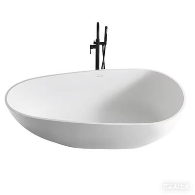 Banheira moderna de acrílico de 1500x750x720mm, independente, com ligação perfeita e retenção de calor superior